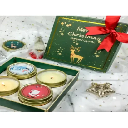 Christmas Candle Boxes