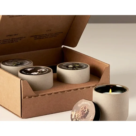 Corrugated Candle Packaging Boxes