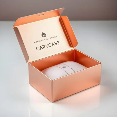Custom Rose Gold Foil Boxes