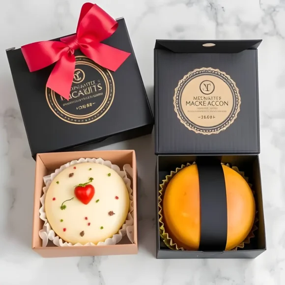 Custom Macron Boxes