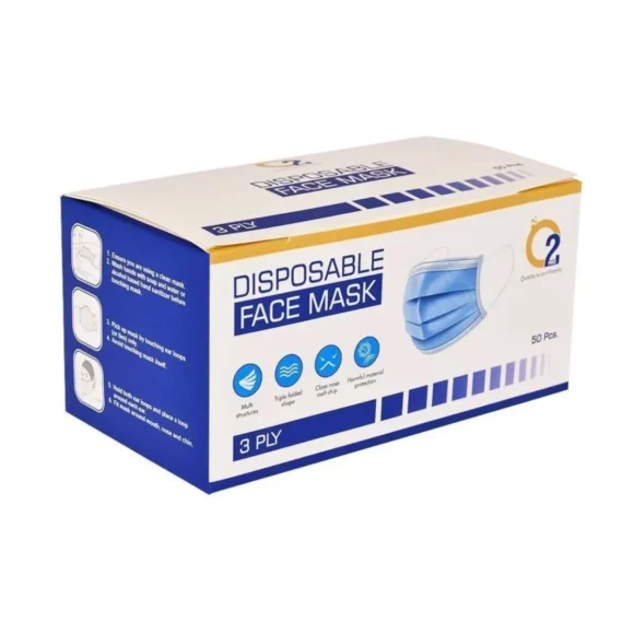 Cardboard Face Mask Packaging