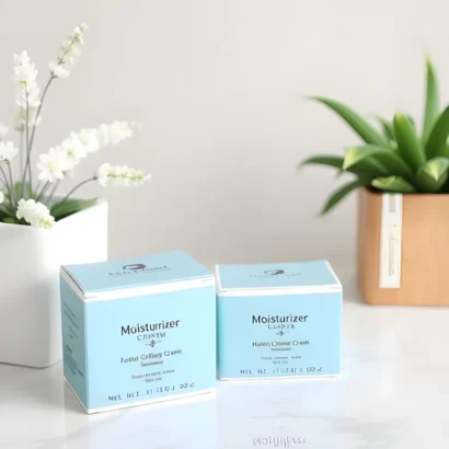 Moisturizer Cream Packaging Boxes