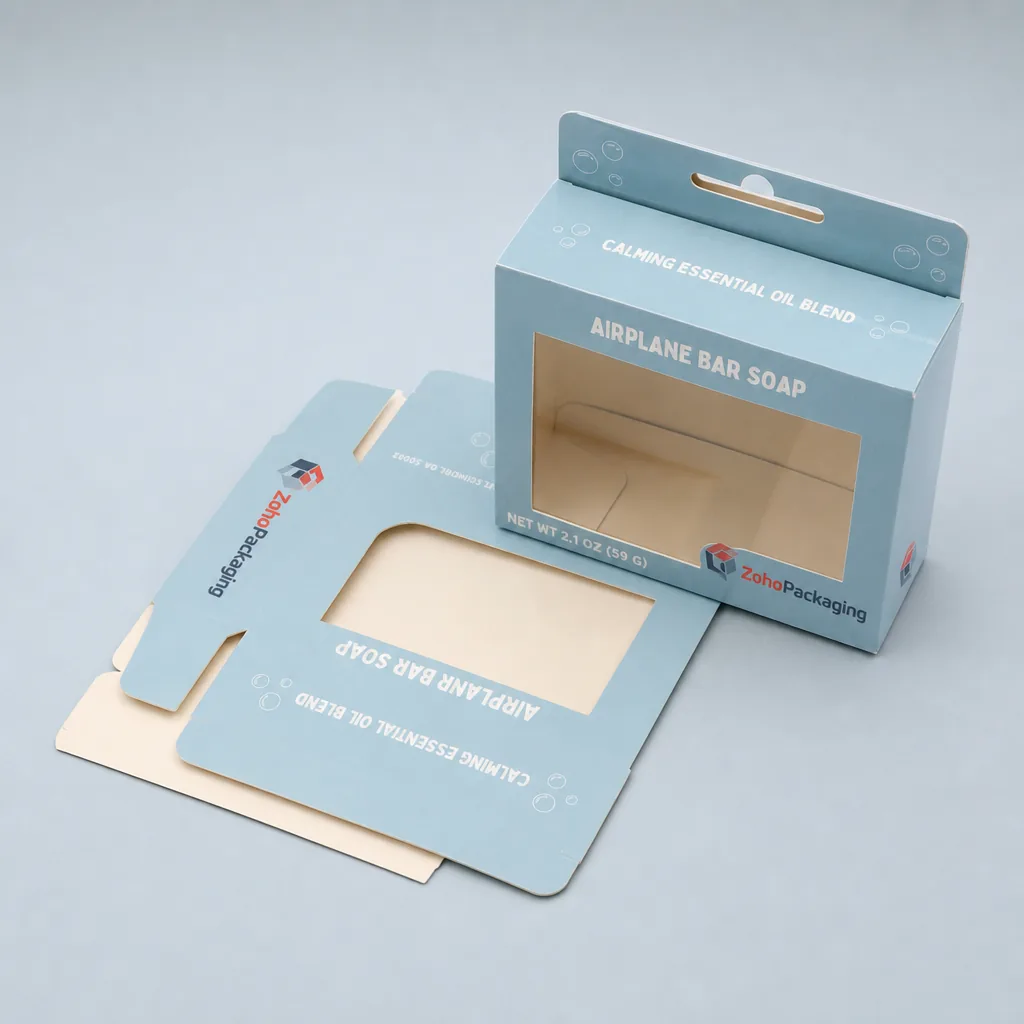 Custom CBD Soap Boxes Wholesale | Discreet Retail Packaging - Zoho Packaging CBD Soap Boxes