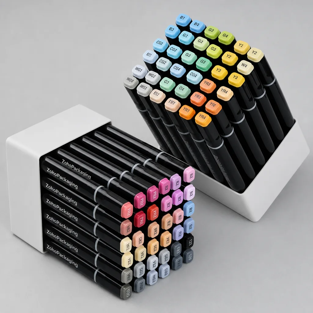 Custom Marker Boxes Wholesale | Retail Packaging - Zoho Packaging Marker Boxes