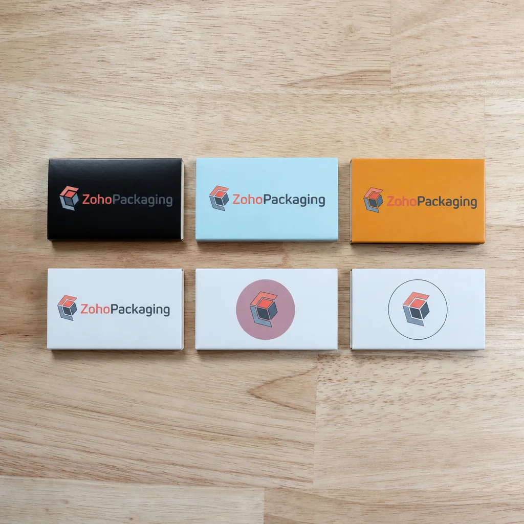 Custom Match Boxes Wholesale | Custom Packaging - Zoho Packaging Match Boxes
